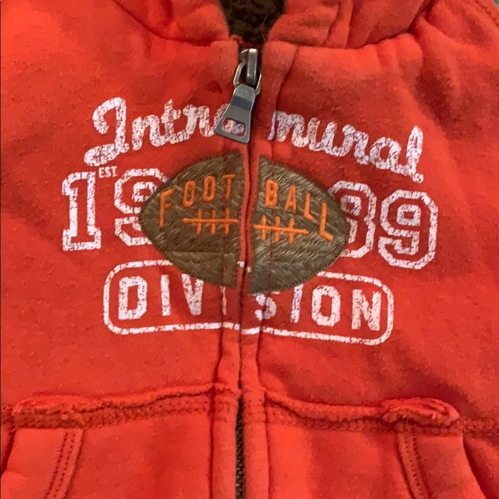 EUC The Children’s Place Sherpa hoodie, 6-9 mos